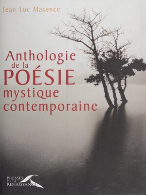 cover image of Anthologie de la poésie mystique contemporaine